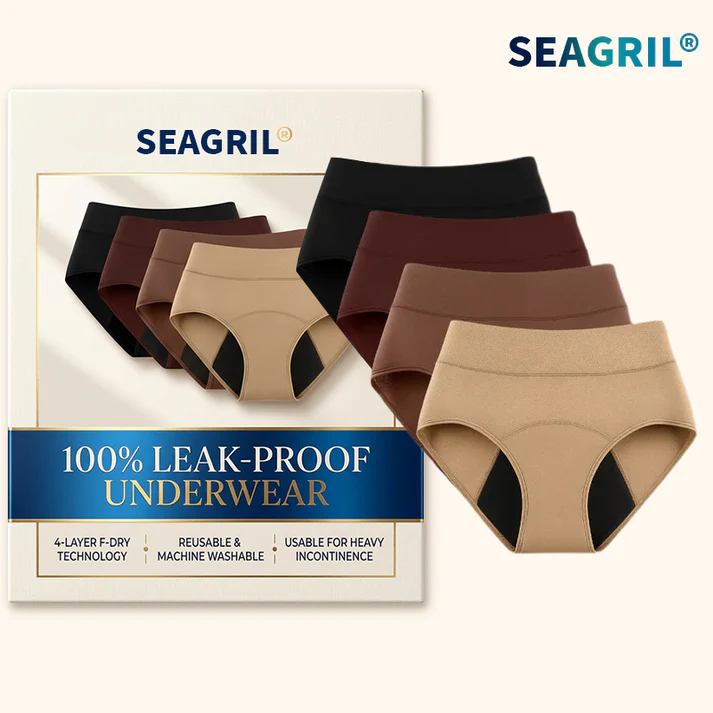 🏥Doctor-Recommended | Medical-Grade Leak-Proof Underwear — Stay Dry & Confident All Day