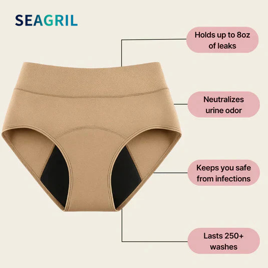 🏥Doctor-Recommended | Medical-Grade Leak-Proof Underwear — Stay Dry & Confident All Day