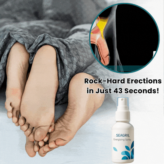Seaweed Erection Spray | Rock-Hard Erections in Just 43 Seconds!